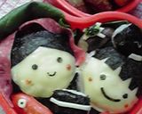 絵本で　☆　キャラ弁作り方7写真