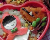 絵本で　☆　キャラ弁作り方8写真
