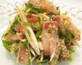 薬味たっぷりな☆鯵のたたき作り方6写真