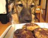 ✿愛犬と一緒にワンバーグU・ェ・U✿作り方8写真