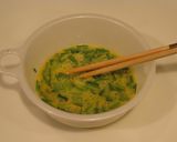 生姜餡で食べる~ニラ玉☆天津丼作り方3写真