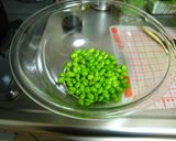 梅＋枝豆＋ごはん＝さっぱり混ぜごはん！作り方1写真