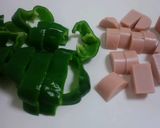 お弁当に 天かすピーマン作り方1写真