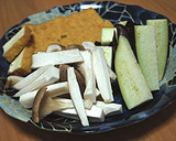 ご飯がすすむ♪茄子厚揚げ豚きのこ炒め作り方1写真