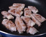 山芋の豚肉巻きトマトのせ♪作り方4写真
