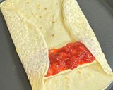 クリームチーズとイチゴジャムのブリトー作り方7写真