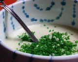 空豆のビシソワーズ＆ガーリッククルトン作り方8写真
