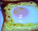 ☆卵がこぼれ落ちない卵トースト☆作り方4写真