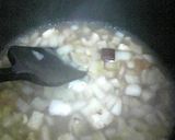 明太子パスタ(クリームスープ)作り方3写真