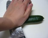 5分で簡単!たたききゅうりの練り梅和え作り方1写真
