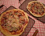 親子で仲良く♪　わくわくクッキーピザ作り方6写真