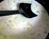 明太子パスタ(クリームスープ)作り方4写真