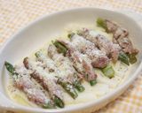 豚ロールアスパラのチーズ焼き作り方5写真