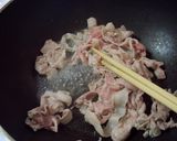 給料日前救済メニュー！豚ニラもやし炒め作り方2写真