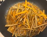 玄米甘酒の甘さとコクで作るきんぴら作り方5写真