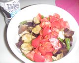 夏野菜のピリカラサラダ♪作り方4写真