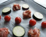 焼きトマトと豚肉のピンチョス作り方2写真