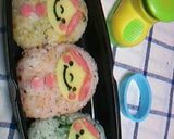 ♪簡単キャラ弁♪うなずきんちゃん♪作り方3写真