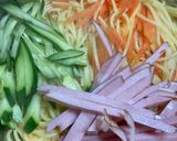 家族大好き♡スパゲッティーサラダ作り方4写真
