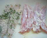 簡単！お弁当に☆ささみのチーズ焼き♪作り方1写真