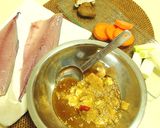鯖と野菜のみそ焼き☆作り方1写真