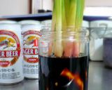 おつまみに最高♪葉生姜のしょうゆ漬け作り方5写真