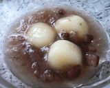 もっちりつるん☆冷たい白玉ぜんざい作り方8写真