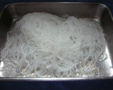 台湾家庭料理♪春雨＆白菜の炒めもの♪作り方1写真