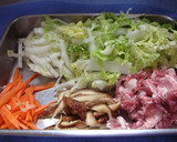 台湾家庭料理♪春雨＆白菜の炒めもの♪作り方2写真