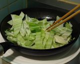 春キャベツと新じゃがのチーズパスタ作り方4写真