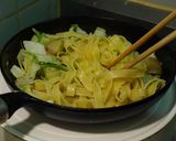 春キャベツと新じゃがのチーズパスタ作り方7写真