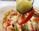 夏野菜の重ね焼き作り方9写真