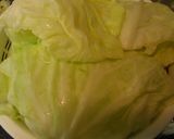 主菜～ロールキャベツ作り方1写真