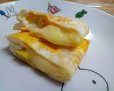 チーズとろっ♪目玉焼きinチーズコーン作り方5写真