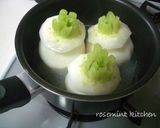 かぶとお豆腐の丸ごと蒸し＊マクロビ作り方5写真