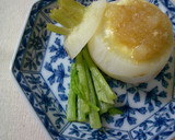 かぶとお豆腐の丸ごと蒸し＊マクロビ作り方11写真