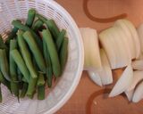 インゲンとシーチキンの炒め物♪作り方1写真