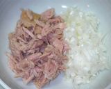 超簡単！ツナネギご飯作り方1写真