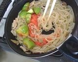 たらことアボカドのそうめんチャンプルー作り方5写真