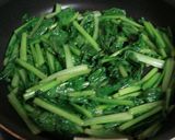 野菜嫌いな旦那も（笑）小松菜ごま油炒め作り方2写真