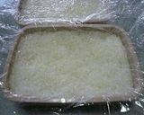 まぐろ缶と炒り玉子の押し寿司作り方4写真