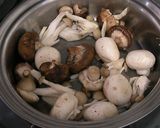 マリネド・マッシュルーム。作り方1写真