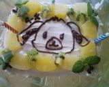 食パンｄeデコレーションケーキ♪作り方3写真