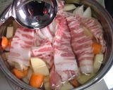 簡単和食♡具だくさんのおいしいとん汁♡作り方3写真