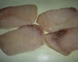 カジキマグロの紫蘇乗せ焼き作り方1写真