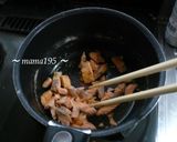 残★鮭のｶﾚｰ風味ｼﾞｬｰﾏﾝﾎﾟﾃﾄ☆作り方3写真
