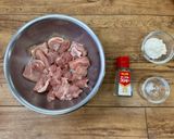 とり肉とじゃがいものカレーソテー作り方1写真