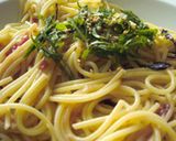 さっぱりおいしい☆梅バターの和風パスタ作り方9写真