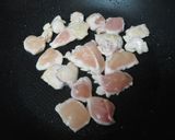 鶏ゴボウの炒り豆腐作り方1写真