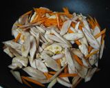 鶏ゴボウの炒り豆腐作り方3写真
